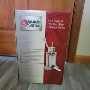 Guide Series Stainless Steel Sausage Stuffer